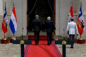 Official visit President of Paraguay to Chile